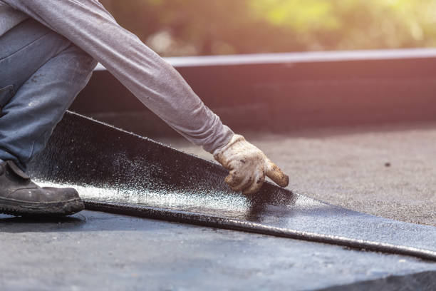 Professional Waterproofing technician working in South Saint Paul, MN